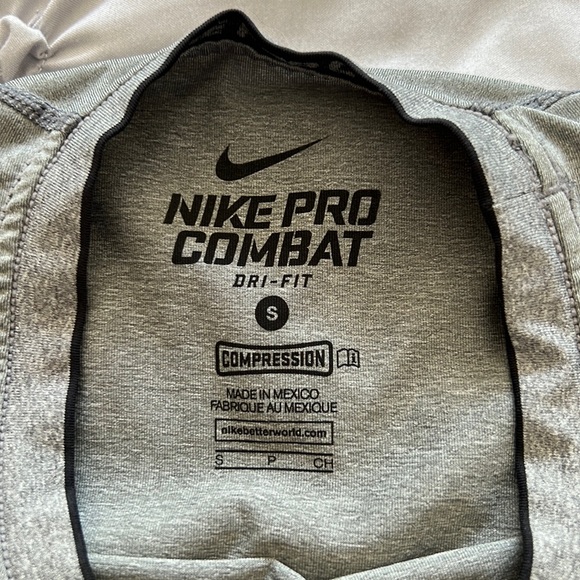 Nike | Tops | Nike Pro Combat Compression Shirt Size Small | Poshmark